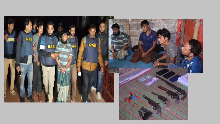 ক্যাম্প, গোলাগুলি, র‍্যাব, আরসা, সন্ত্রাসী