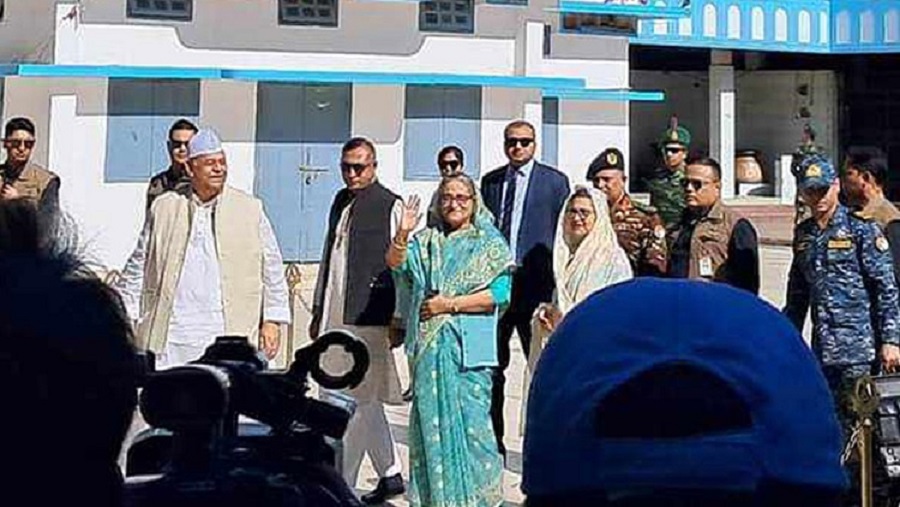 সিলেট, মাজার জিয়ারত,শেখ হাসিনা