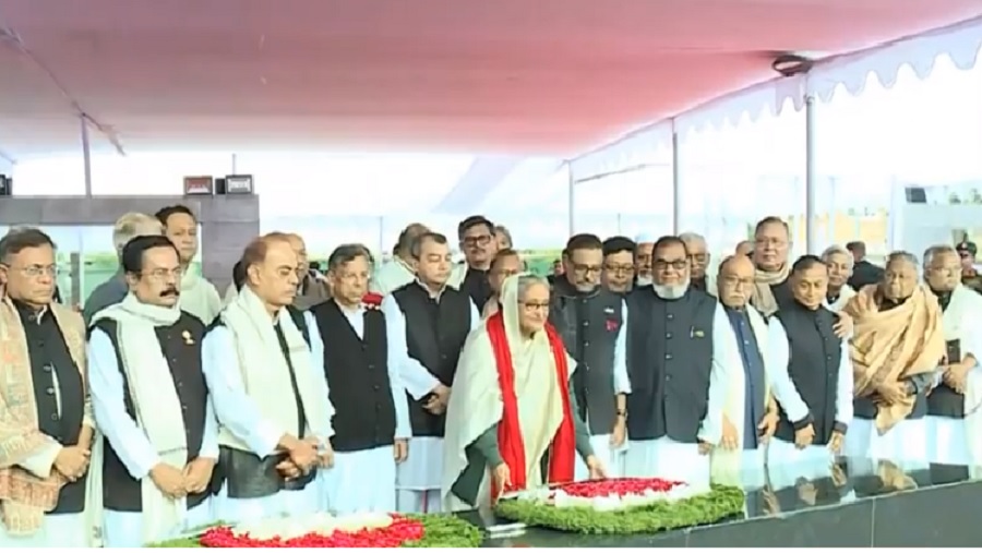 বঙ্গবন্ধু, প্রধানমন্ত্রী,মন্ত্রিসভা, শ্রদ্ধা