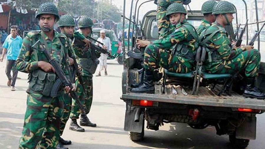 ভোটের মাঠে, সশস্ত্র বাহিনী