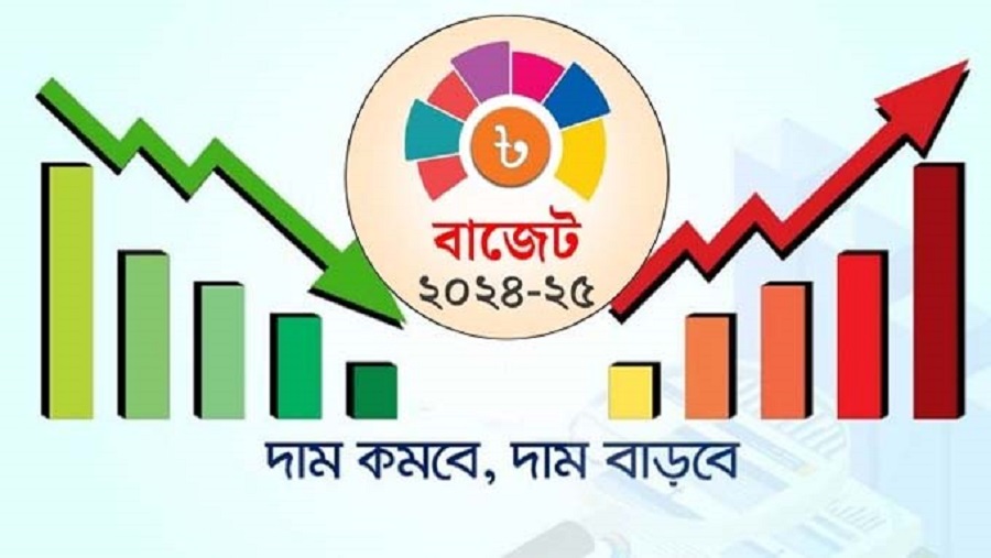 বাজেট, পণ্য, দাম, বাড়ছে, কমছে