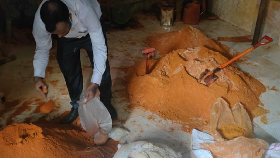 বিষাক্ত রং,মসলা, কারখানা, সিলগালা